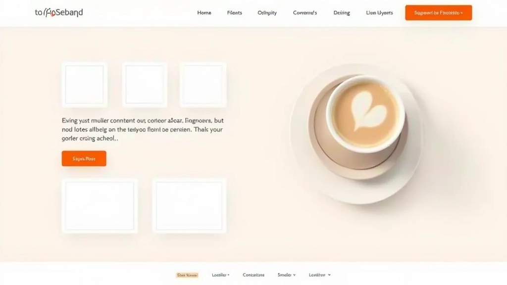 Website interface showing accent color used consistently across buttons, headings, and interactive elements